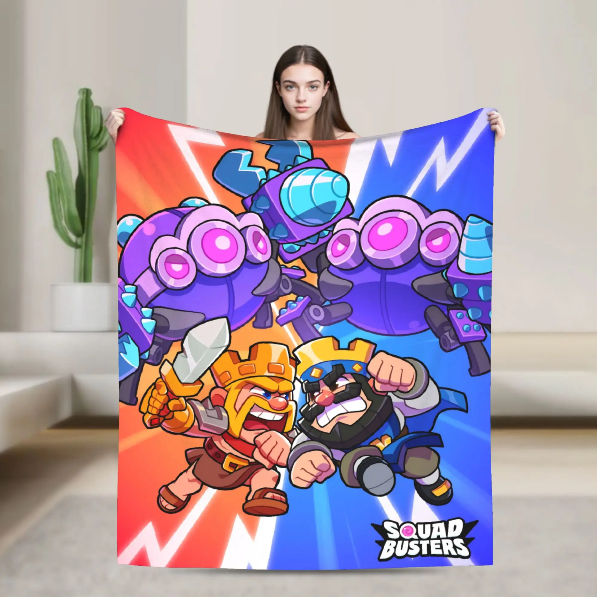 Squad Busters Game Blankets Quality Warm Soft Throw Blanket Winter Airplane Travel Living Room Novelty Bedspread
Squad Busters Game Blankets Quality Warm Soft Throw Blanket Winter Airplane Travel Living Room Novelty Bedspread