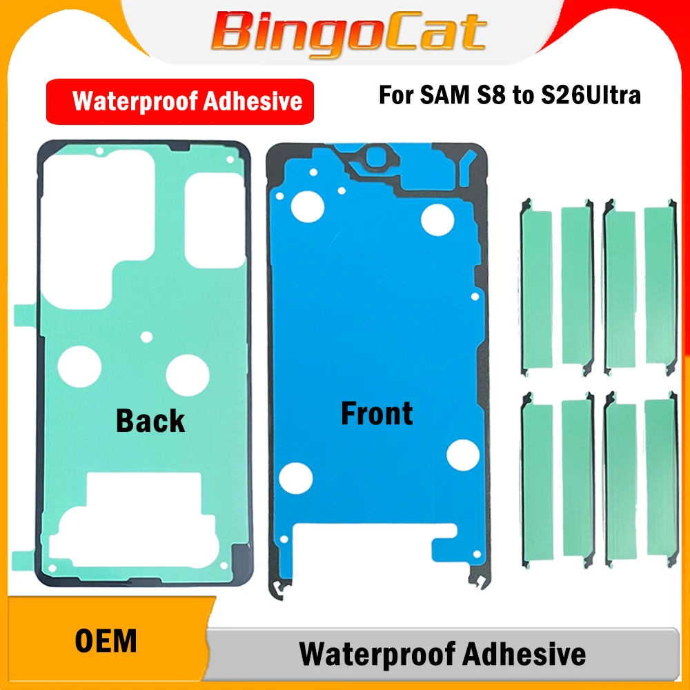 20pc Waterproof Adhesive For Samsung Galaxy S8 S9 S10 S22 Plus S20U S25 S26 Ultra S9+ LCD Screen Back Battery Cover Sticker Tape
20pc Waterproof Adhesive For Samsung Galaxy S8 S9 S10 S22 Plus S20U S25 S26 Ultra S9+ LCD Screen Back Battery Cover Sticker Tape