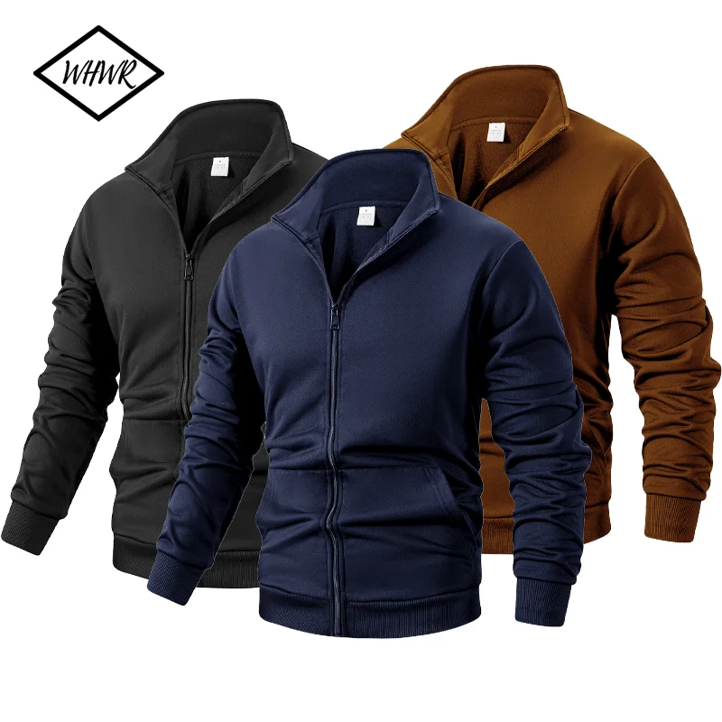 Men's Track Jackets Black Lightweight Sweatshirts Full Zip Up Mock Neck Casual Long Sleeve Tops with Pocket S-XXXL
Men's Track Jackets Black Lightweight Sweatshirts Full Zip Up Mock Neck Casual Long Sleeve Tops with Pocket S-XXXL