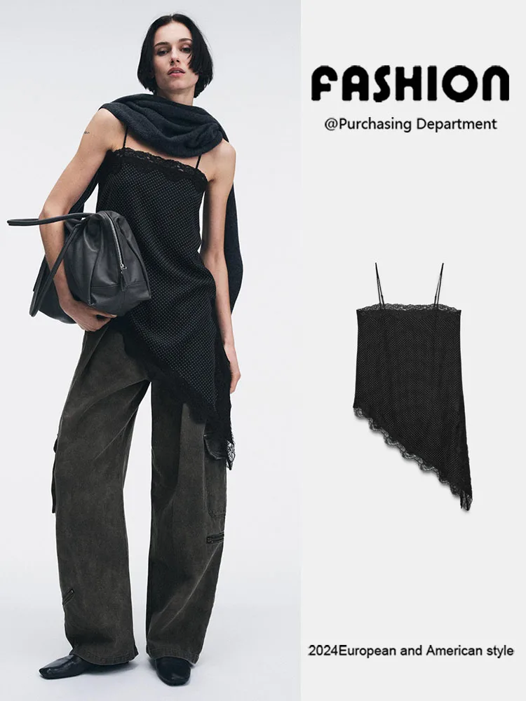 Зима 2025 г., новый женский модный асимметричный топ в горошек, модная женская одежда Ele Aosphere
Зима 2025 г., новый женский модный асимметричный топ в горошек, модная женская одежда Ele Aosphere