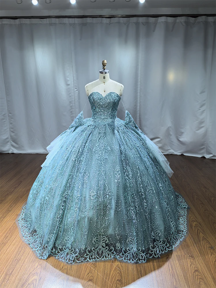 Luxury Beaded Sweetheart Quinceanera Dresses 2024 Tulle Off Shoulder Lace Long Ball Gown Prom Dresses Evening Party Gown
Luxury Beaded Sweetheart Quinceanera Dresses 2024 Tulle Off Shoulder Lace Long Ball Gown Prom Dresses Evening Party Gown