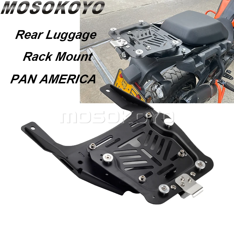 Motorcycle Accessories Rear Tail Luggage Rack Top Case Support Bracket For Harley Pan America 1250 S RA1250 RA1250S 2021-2024
Motorcycle Accessories Rear Tail Luggage Rack Top Case Support Bracket For Harley Pan America 1250 S RA1250 RA1250S 2021-2024