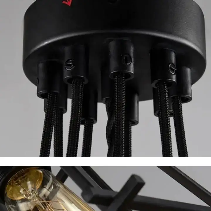 American retro iron industrial chandeliers creative personality bar restaurant cafe clothing store chandeliers led lighting lamp
American retro iron industrial chandeliers creative personality bar restaurant cafe clothing store chandeliers led lighting lamp