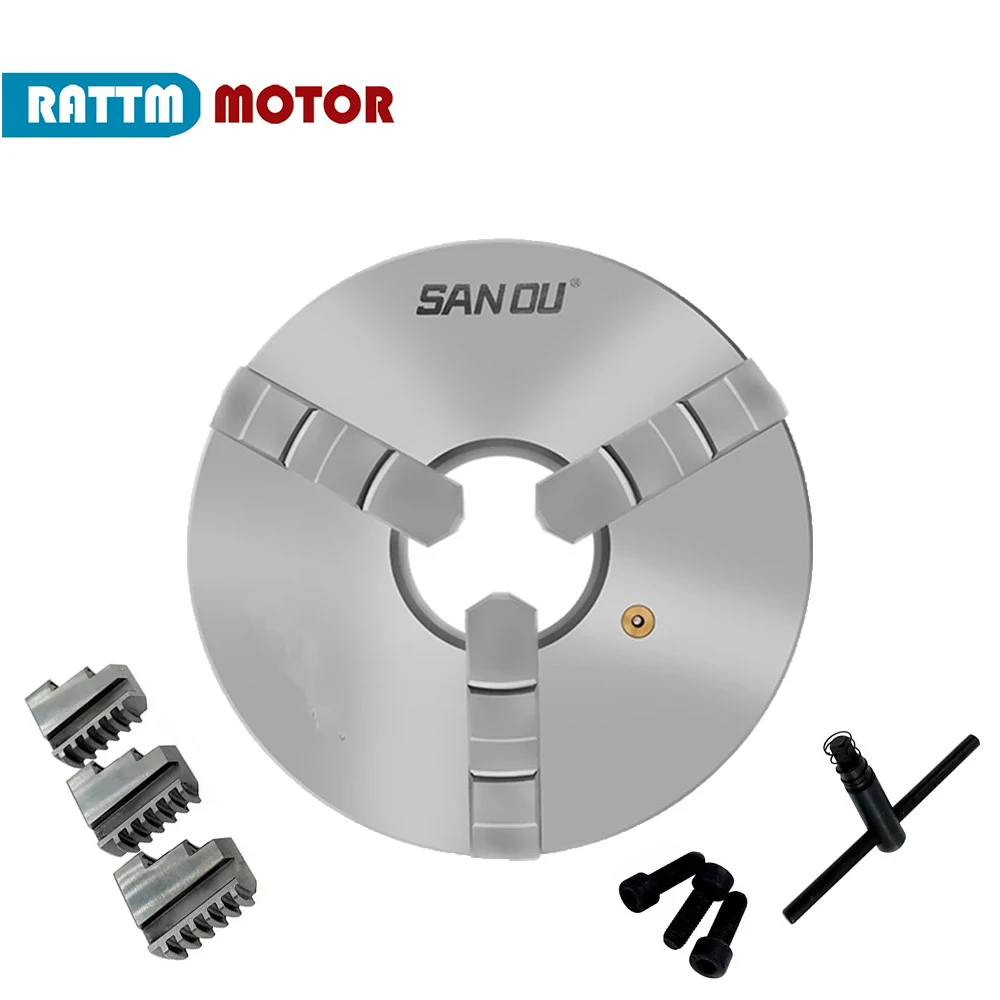 SANOU K11-125 mm Three 3 jaw chuck self-centering manual chuck for lathe machine
SANOU K11-125 mm Three 3 jaw chuck self-centering manual chuck for lathe machine