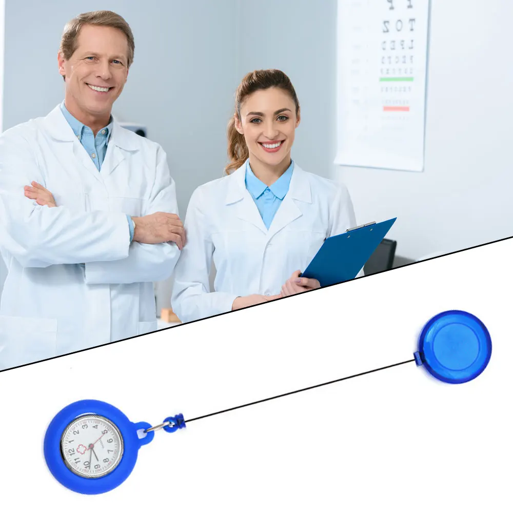 Retractable Blank Simple Nurse Doctor Hospital Pocket Watch Badge Reel Clip Hang Colourful Pendant Dress Watches Clock
Retractable Blank Simple Nurse Doctor Hospital Pocket Watch Badge Reel Clip Hang Colourful Pendant Dress Watches Clock