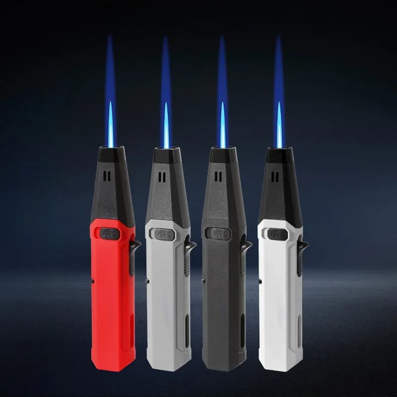Torch Lighter Bright Fire Lighter with Safety Refillable Butane Gas Windproof Jet Flame for Candles Campfires BBQ Baking Camping
Torch Lighter Bright Fire Lighter with Safety Refillable Butane Gas Windproof Jet Flame for Candles Campfires BBQ Baking Camping
