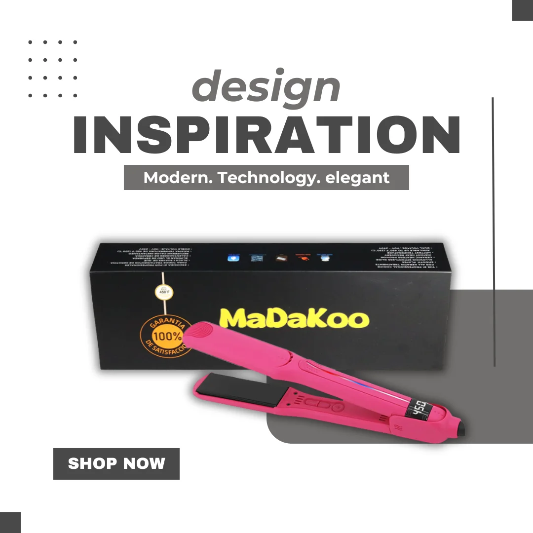 Madakoo Infrared Hair Straightener - Fast Heating Ceramic Flat Iron with Adjustable Temp & Ionic Technology
Madakoo Infrared Hair Straightener - Fast Heating Ceramic Flat Iron with Adjustable Temp & Ionic Technology