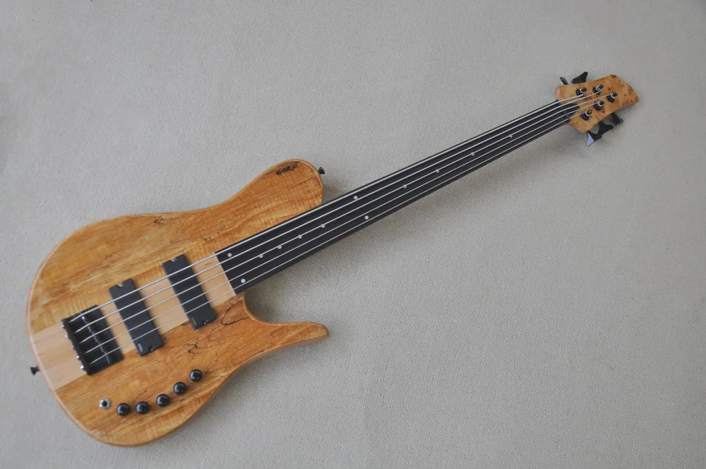 5-струнная электрическая бас-гитара с черной фурнитурой, без лада из палисандра, обеспечивающая индивидуальное обслуживание
5-струнная электрическая бас-гитара с черной фурнитурой, без лада из палисандра, обеспечивающая индивидуальное обслуживание