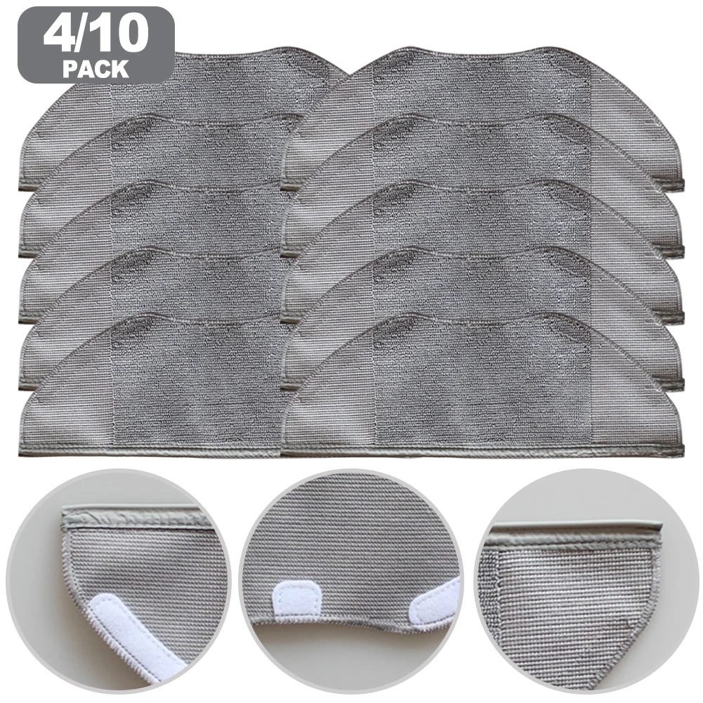 10/4 PCS Microfiber Mop Cloth Kit Efficient And Convenient Mopping For Xiaomi S40C Robot Vacuum Cleaner Parts Accessories
10/4 PCS Microfiber Mop Cloth Kit Efficient And Convenient Mopping For Xiaomi S40C Robot Vacuum Cleaner Parts Accessories