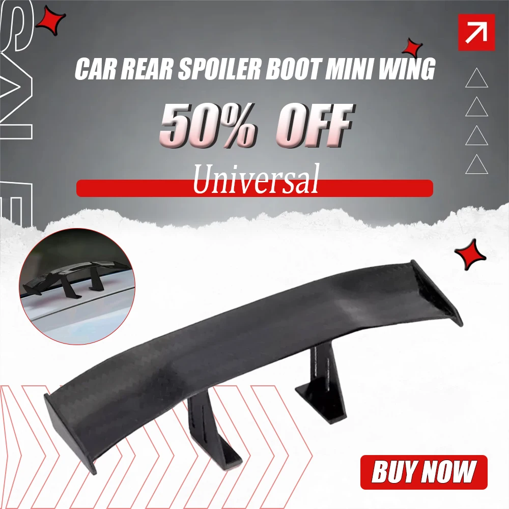 Universal Mini Black Spoiler Tail Wing Decoration Rear Trunk Spoiler Wing Car Rear Spoiler Boot Mini Wing Auto Accessories
Universal Mini Black Spoiler Tail Wing Decoration Rear Trunk Spoiler Wing Car Rear Spoiler Boot Mini Wing Auto Accessories