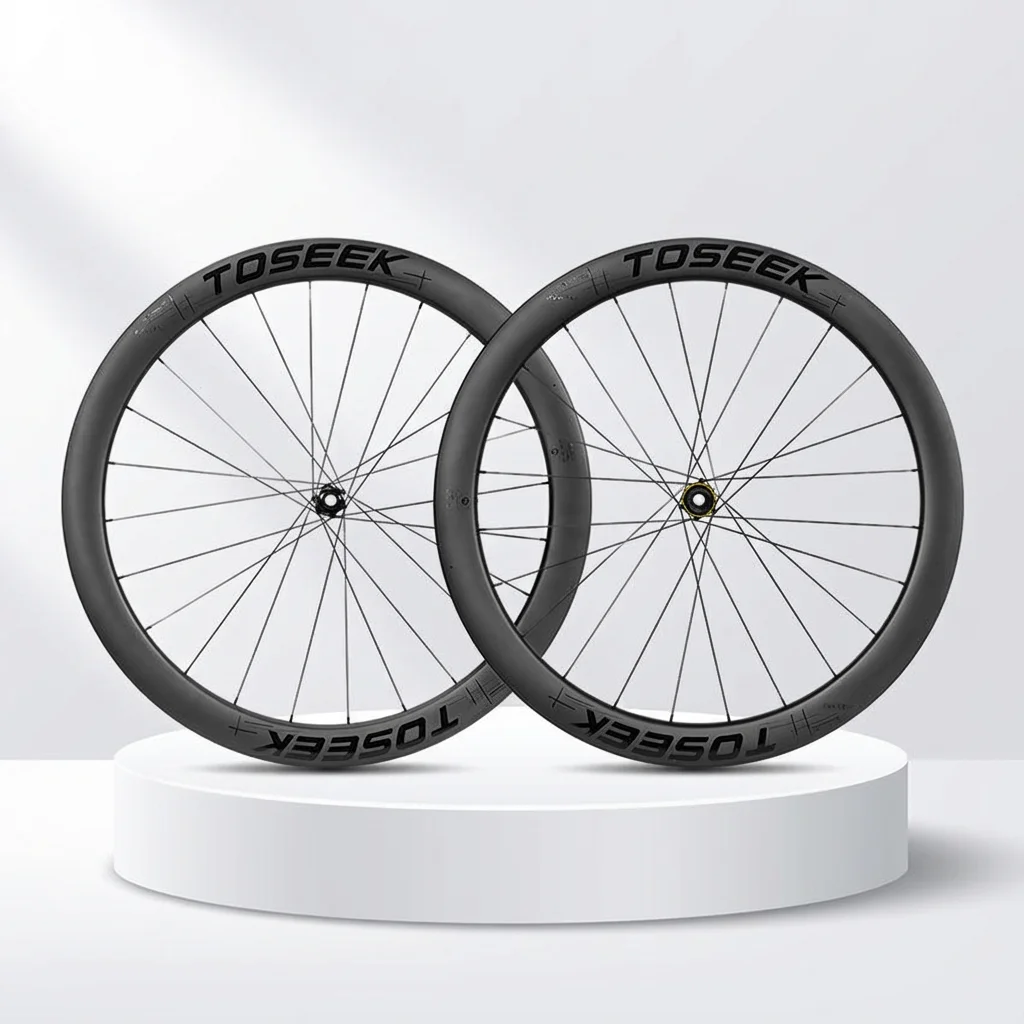 Customized Carbon Wheelset 700c Road Disc Brake Clincher Road Carbon Fiber Rim 38/50/58mm Stainless Steel 24 Spokes
Customized Carbon Wheelset 700c Road Disc Brake Clincher Road Carbon Fiber Rim 38/50/58mm Stainless Steel 24 Spokes