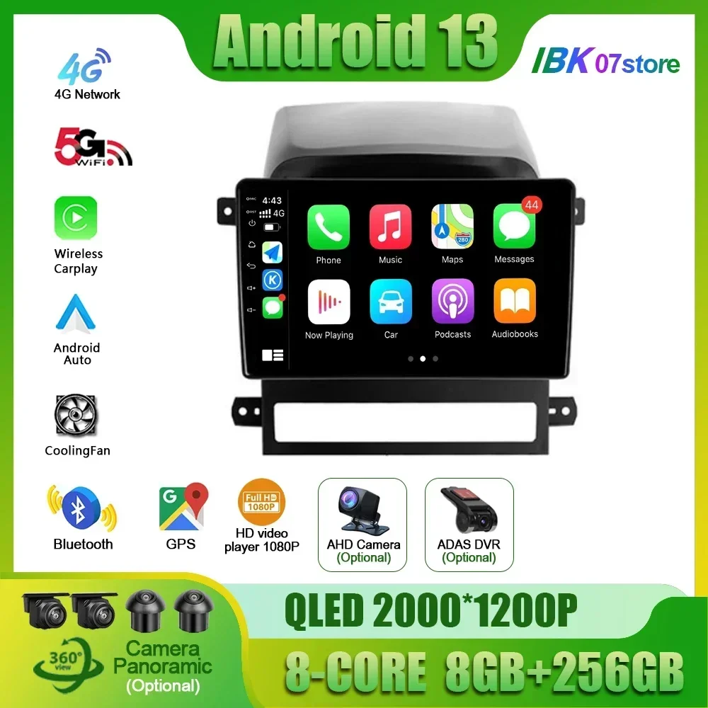 Для Chevrolet Captiva I 1 2006-2011 Mirror Link Android 13, задняя камера, автомобильный радиоприемник, Wi-Fi, Bluetooth Carplay, мультимедийный экран
Для Chevrolet Captiva I 1 2006-2011 Mirror Link Android 13, задняя камера, автомобильный радиоприемник, Wi-Fi, Bluetooth Carplay, мультимедийный экран
