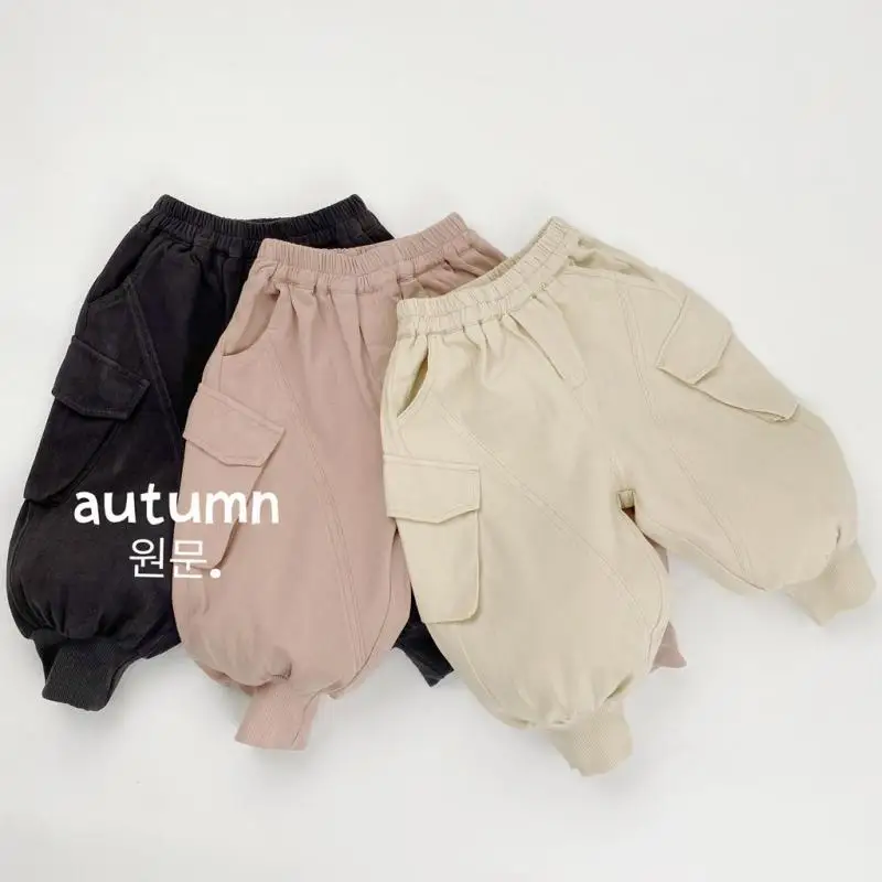 2025 Autumn New Children Casual Pants Cotton Boys Cargo Pants Solid Kids Loose Trousers Girls Pocket Harem Pants Baby Clothes
2025 Autumn New Children Casual Pants Cotton Boys Cargo Pants Solid Kids Loose Trousers Girls Pocket Harem Pants Baby Clothes