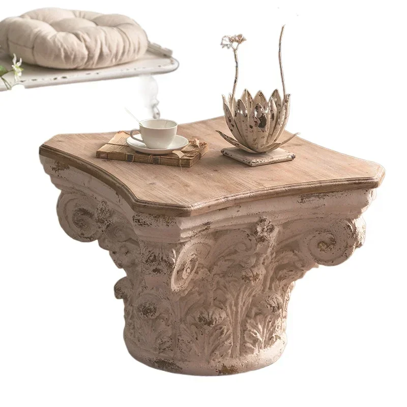 Roman storage table French villa corridor entrance flower stand
Roman storage table French villa corridor entrance flower stand