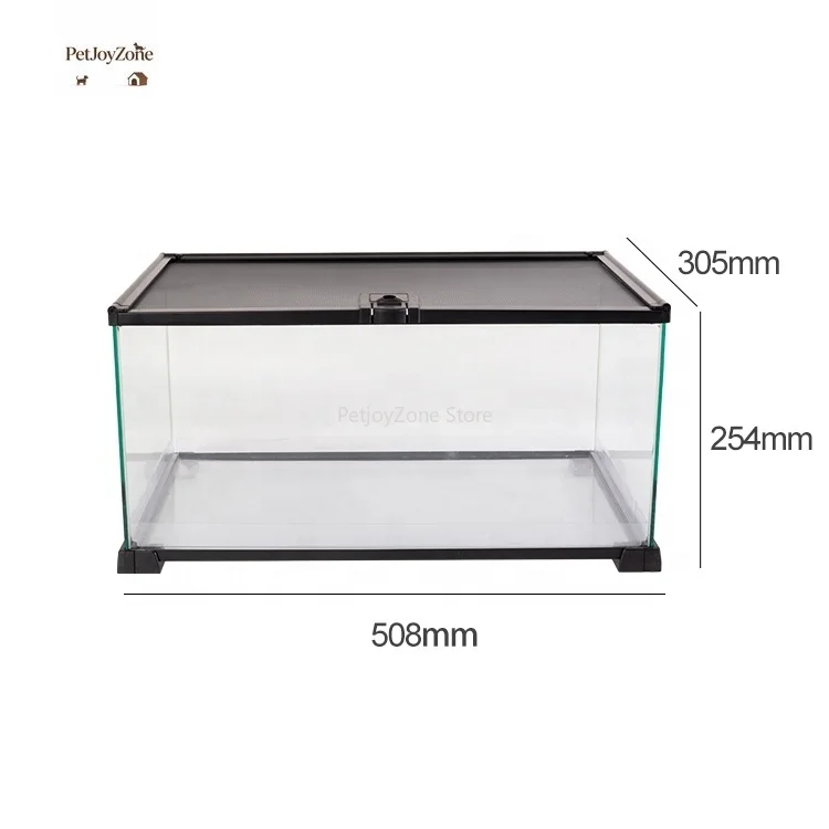 PetJoyZone RAK08 10 Gal 37.9 L Knock-down Easy Clean Glass Triangle Reptile Terrarium With Mesh Top Cover Structure Assembled
PetJoyZone RAK08 10 Gal 37.9 L Knock-down Easy Clean Glass Triangle Reptile Terrarium With Mesh Top Cover Structure Assembled