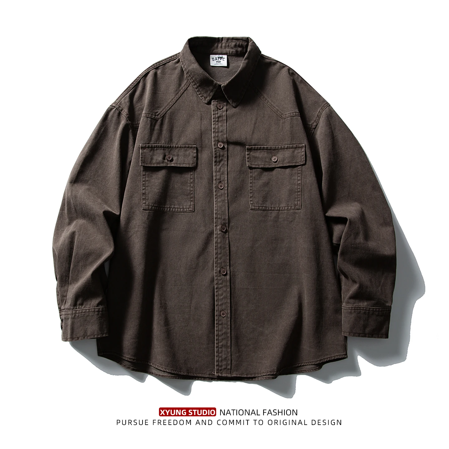 Свободная посадка в стиле ретро, длинная хлопковая повседневная мужская осенне-зимняя универсальная легкая верхняя одежда
Свободная посадка в стиле ретро, длинная хлопковая повседневная мужская осенне-зимняя универсальная легкая верхняя одежда