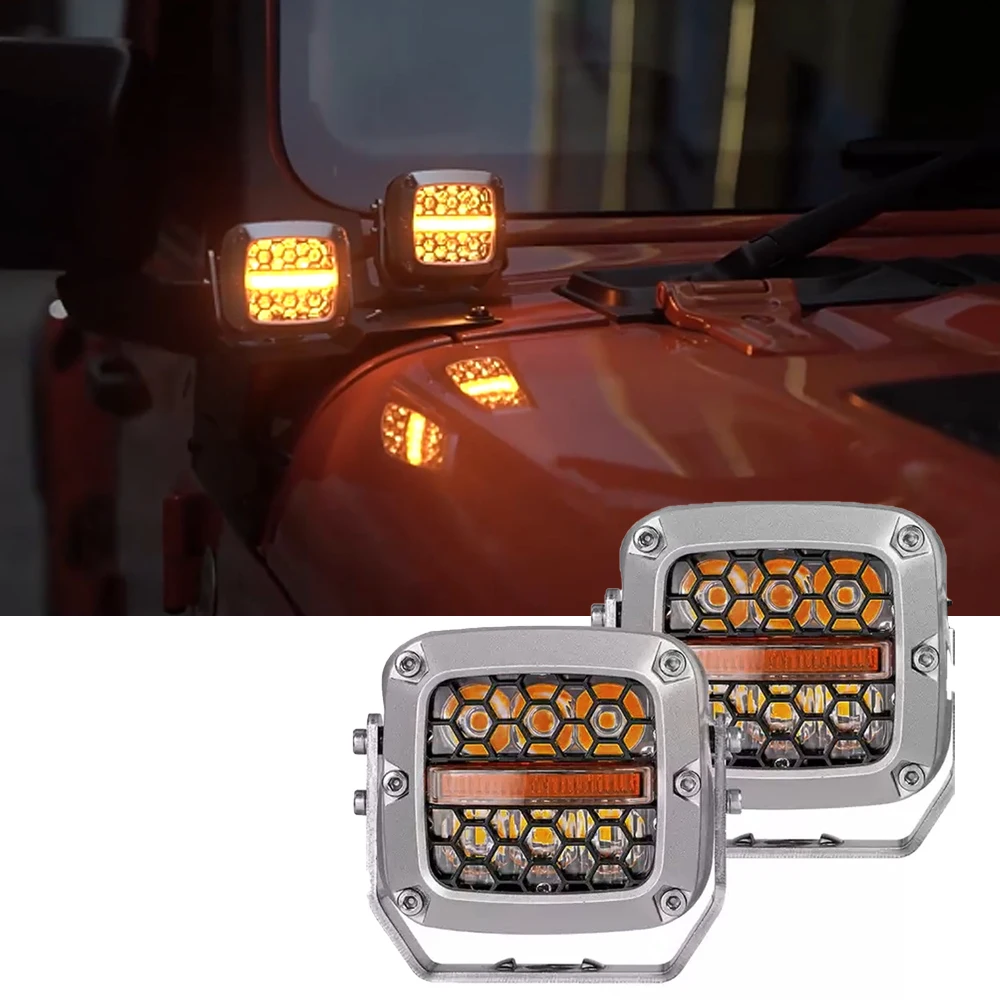 2pcs white light+yellow light 2x60W 9V-36V 3.5inch honeycomb work light spotlights fit for motorcycles ATV UTV SUVs cars trucks
2pcs white light+yellow light 2x60W 9V-36V 3.5inch honeycomb work light spotlights fit for motorcycles ATV UTV SUVs cars trucks