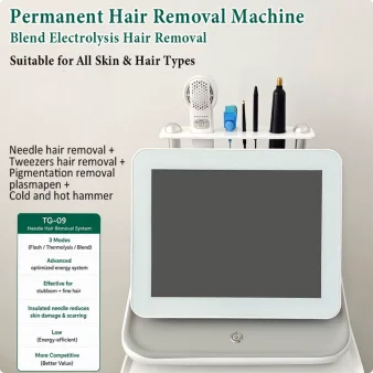 2025 Portable 5 in 1 Electric Needle Hair Removal Insulated Electric Needle Painless Electrolysis Needle Hair Removal Device
2025 Portable 5 in 1 Electric Needle Hair Removal Insulated Electric Needle Painless Electrolysis Needle Hair Removal Device