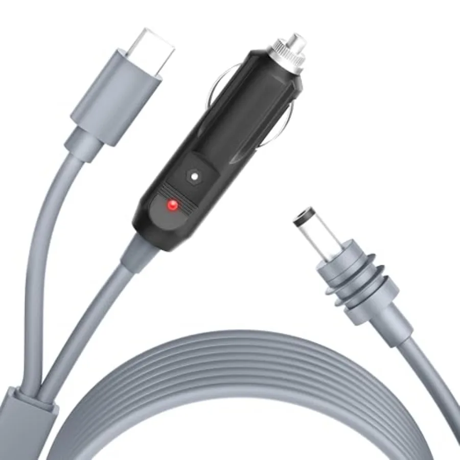 2 in 1 Starlink Mini Cable USB C/Cigarette Lighter to DC Power Cable for Starlink Mini Accessories 10FT 100W Starlink Mini Powe
2 in 1 Starlink Mini Cable USB C/Cigarette Lighter to DC Power Cable for Starlink Mini Accessories 10FT 100W Starlink Mini Powe