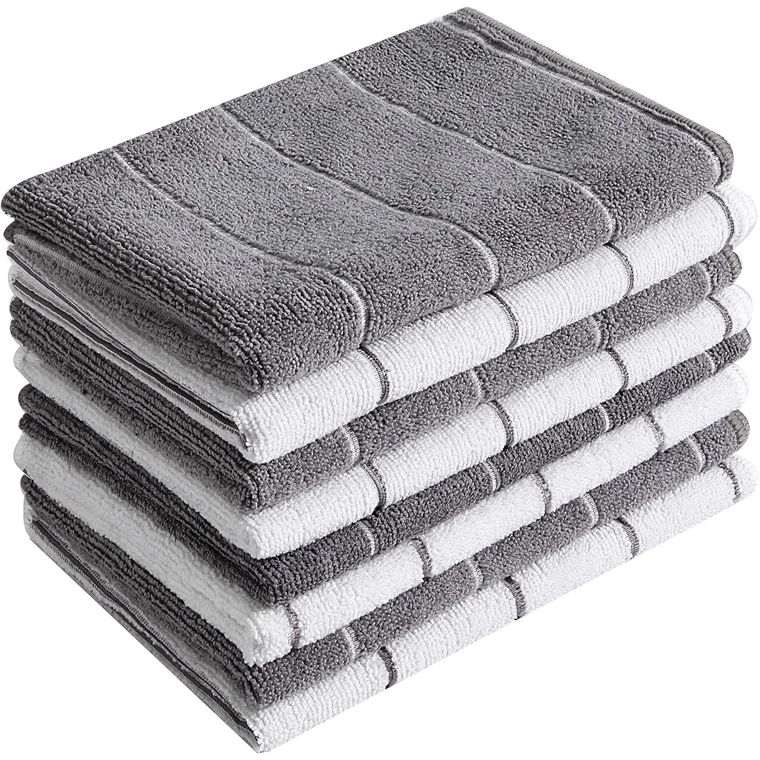 Superfiber kitchen towels - Super absorbent, soft and solid color dish towels, 8 packs, 26 x 18 inches
Superfiber kitchen towels - Super absorbent, soft and solid color dish towels, 8 packs, 26 x 18 inches