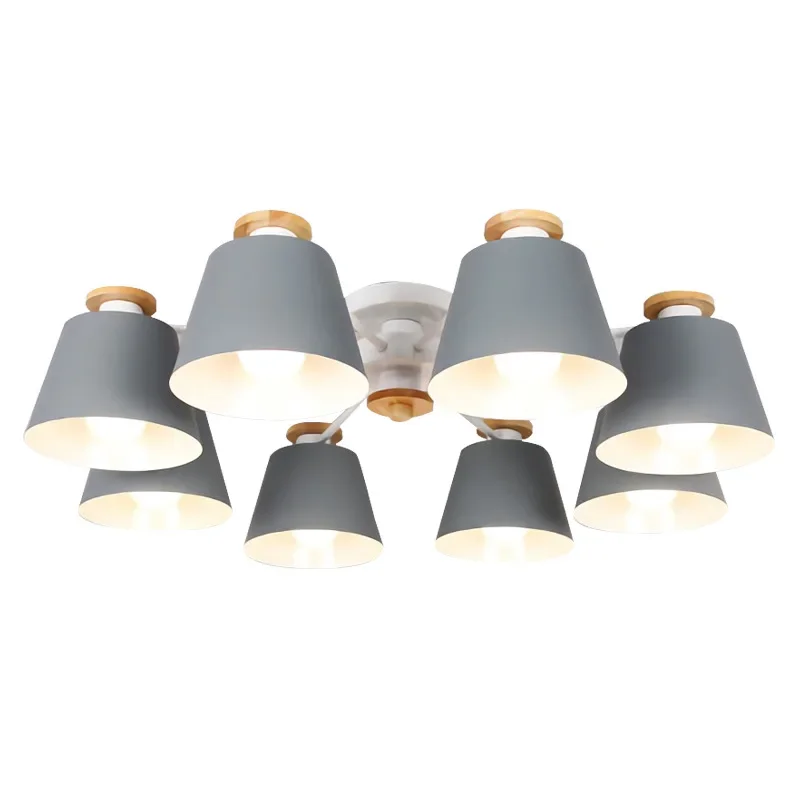 Living room light Nordic modern simple original solid wood dining room light, green gray pink blue ceiling lamp
Living room light Nordic modern simple original solid wood dining room light, green gray pink blue ceiling lamp