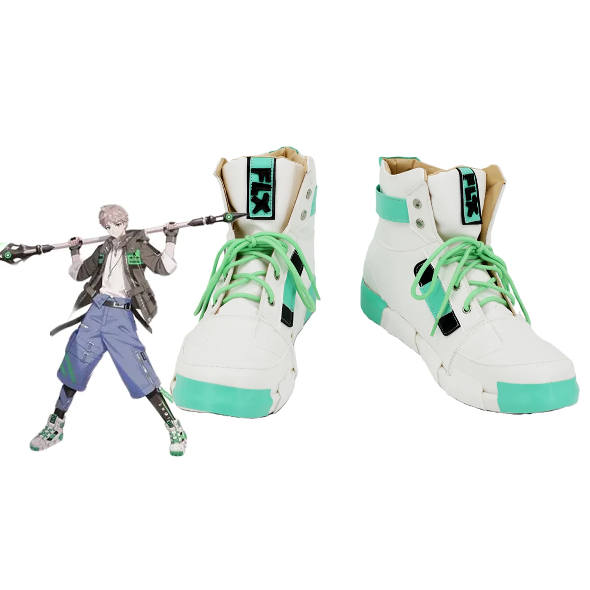 Eternal Return Felix Cosplay Shoes Leather Boots Custom Made Any Size
Eternal Return Felix Cosplay Shoes Leather Boots Custom Made Any Size