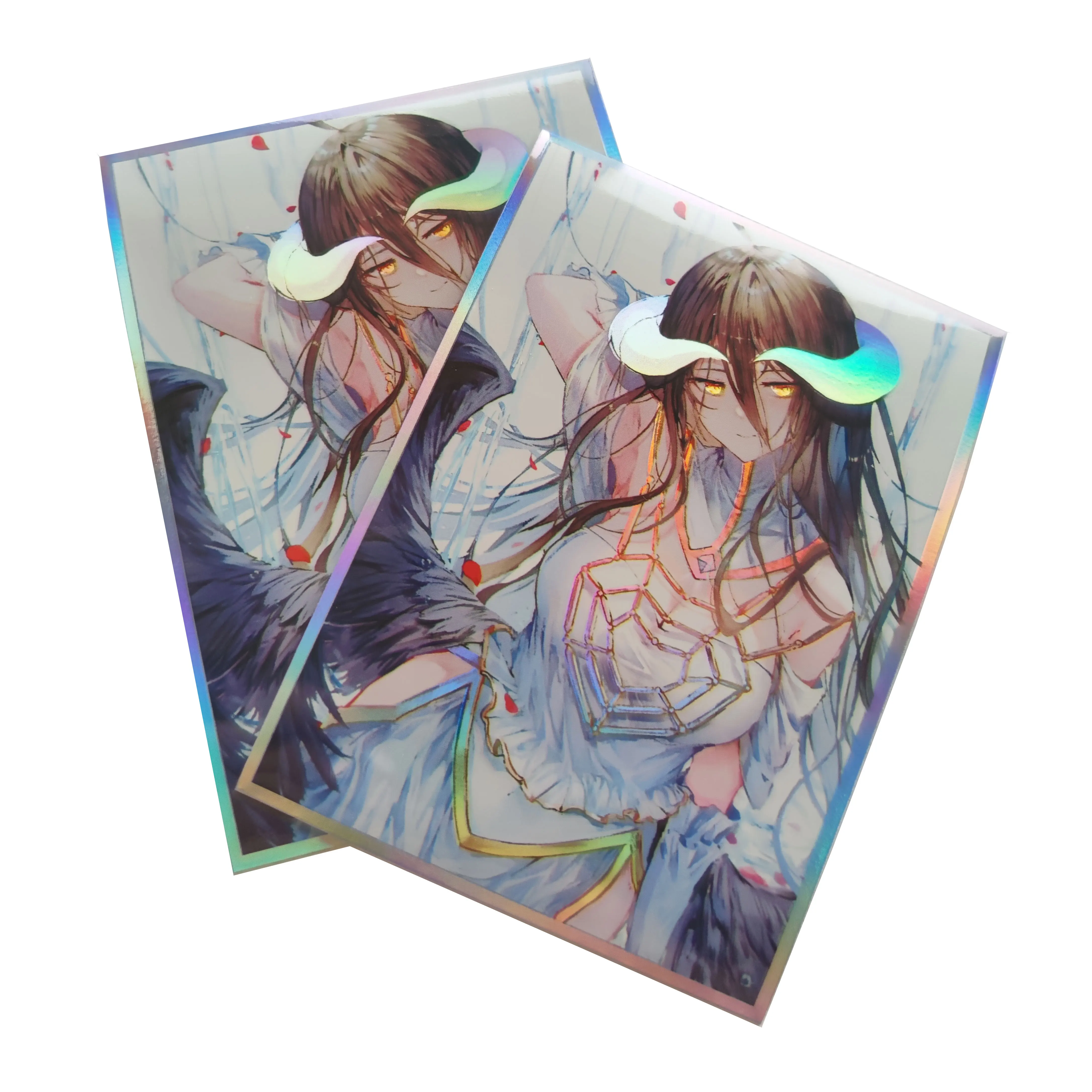 67x92mm 60PCS Holographic Sleeves PKM Cards Loader Anime Protector Double Cover for MTG WS Board Games Trading Cards
67x92mm 60PCS Holographic Sleeves PKM Cards Loader Anime Protector Double Cover for MTG WS Board Games Trading Cards
