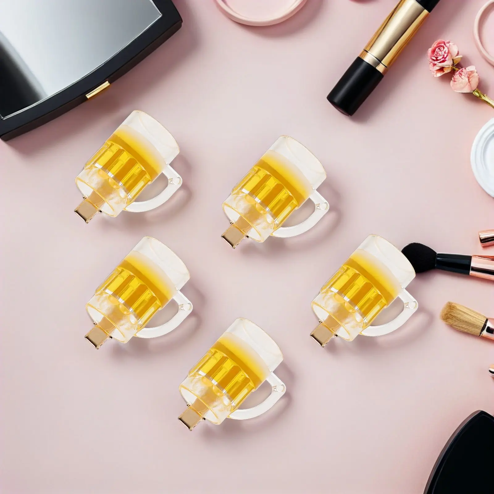 20Pcs Beer Mug Shaped Hair Clips for Women Fun Novelty Alligator Barrettes Cute Kawaii Hair Accessories for Parties Photo Props
20Pcs Beer Mug Shaped Hair Clips for Women Fun Novelty Alligator Barrettes Cute Kawaii Hair Accessories for Parties Photo Props