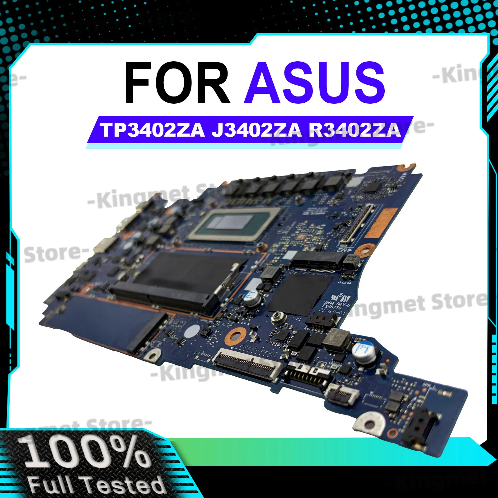 TP3402ZA Laptop Motherboard For ASUS VivoBook Flip R3402ZA J3402ZA TP340ZA TP3402 Mainboard With 12th Gen i5 i7 i9 tests OK stk
TP3402ZA Laptop Motherboard For ASUS VivoBook Flip R3402ZA J3402ZA TP340ZA TP3402 Mainboard With 12th Gen i5 i7 i9 tests OK stk