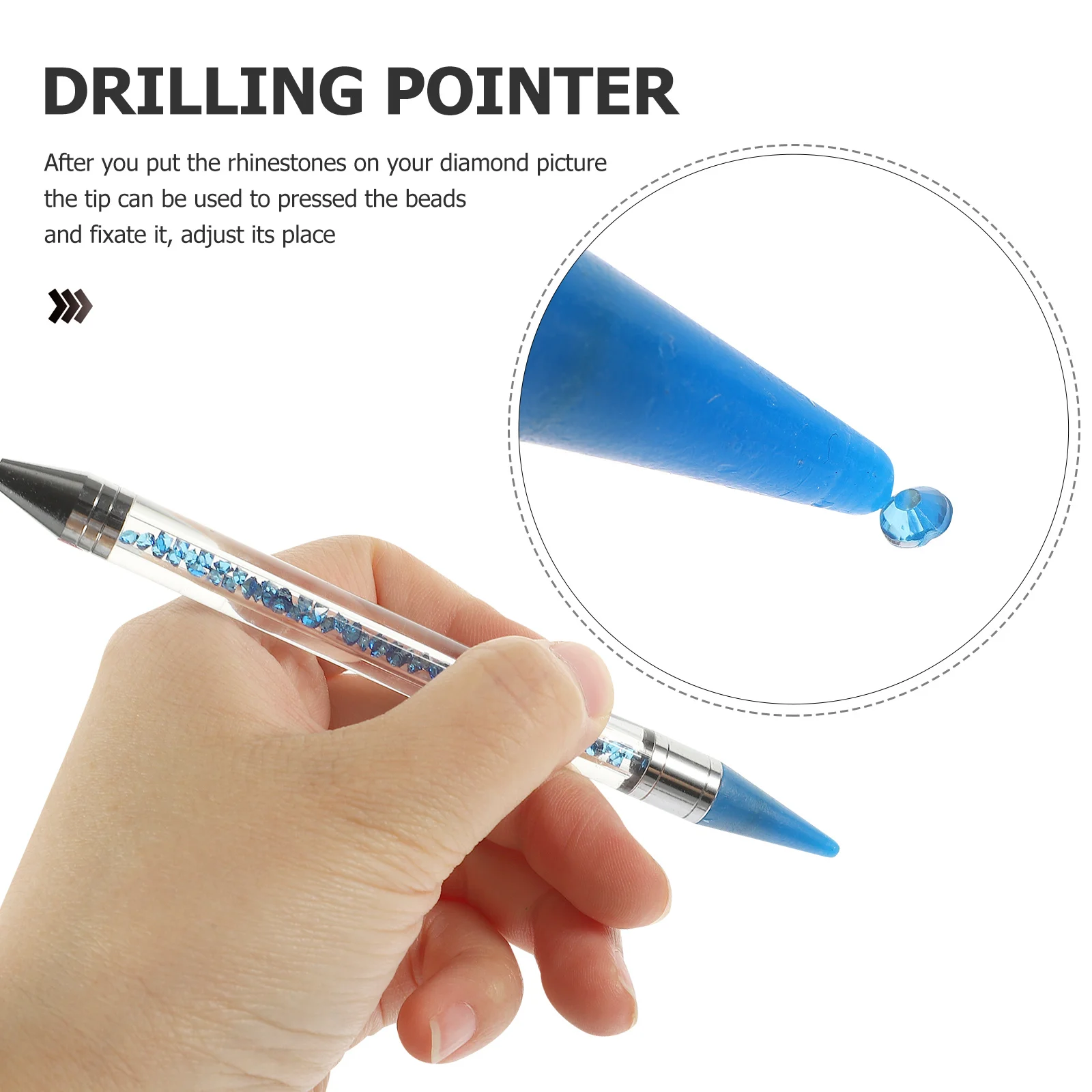 1Set Rhinestones Picker Dotting Tools Multifunction Beads Painting Pen Diamond Picture Applicator Blue for DIY Nail Art Crafts
1Set Rhinestones Picker Dotting Tools Multifunction Beads Painting Pen Diamond Picture Applicator Blue for DIY Nail Art Crafts