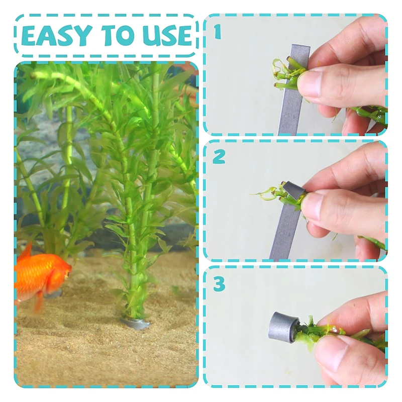 10 Pieces Aquarium Plant Weights Collapsible Metal Aquatic Plant Weight AnchorAquarium Fixed Fish Tank Plant Anchor
10 Pieces Aquarium Plant Weights Collapsible Metal Aquatic Plant Weight AnchorAquarium Fixed Fish Tank Plant Anchor
