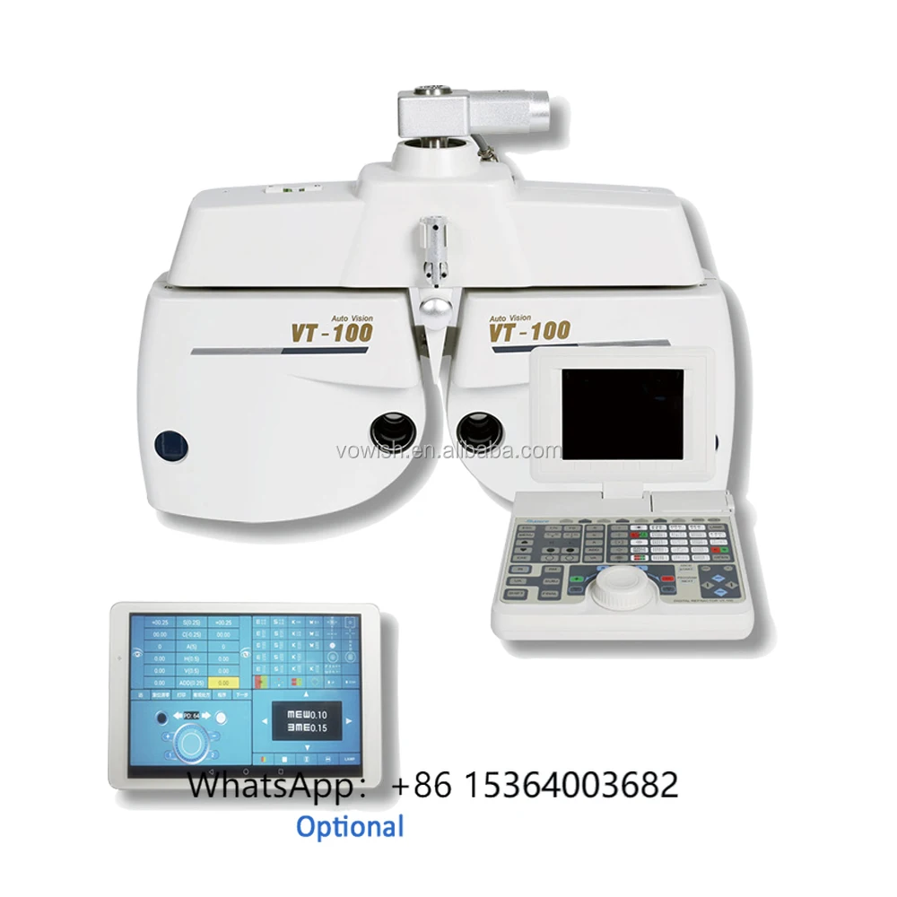Optical Equipment Higher Quality Auto Phoropter Computeriezd View Tester VT-100 Automatic Phoropter
Optical Equipment Higher Quality Auto Phoropter Computeriezd View Tester VT-100 Automatic Phoropter