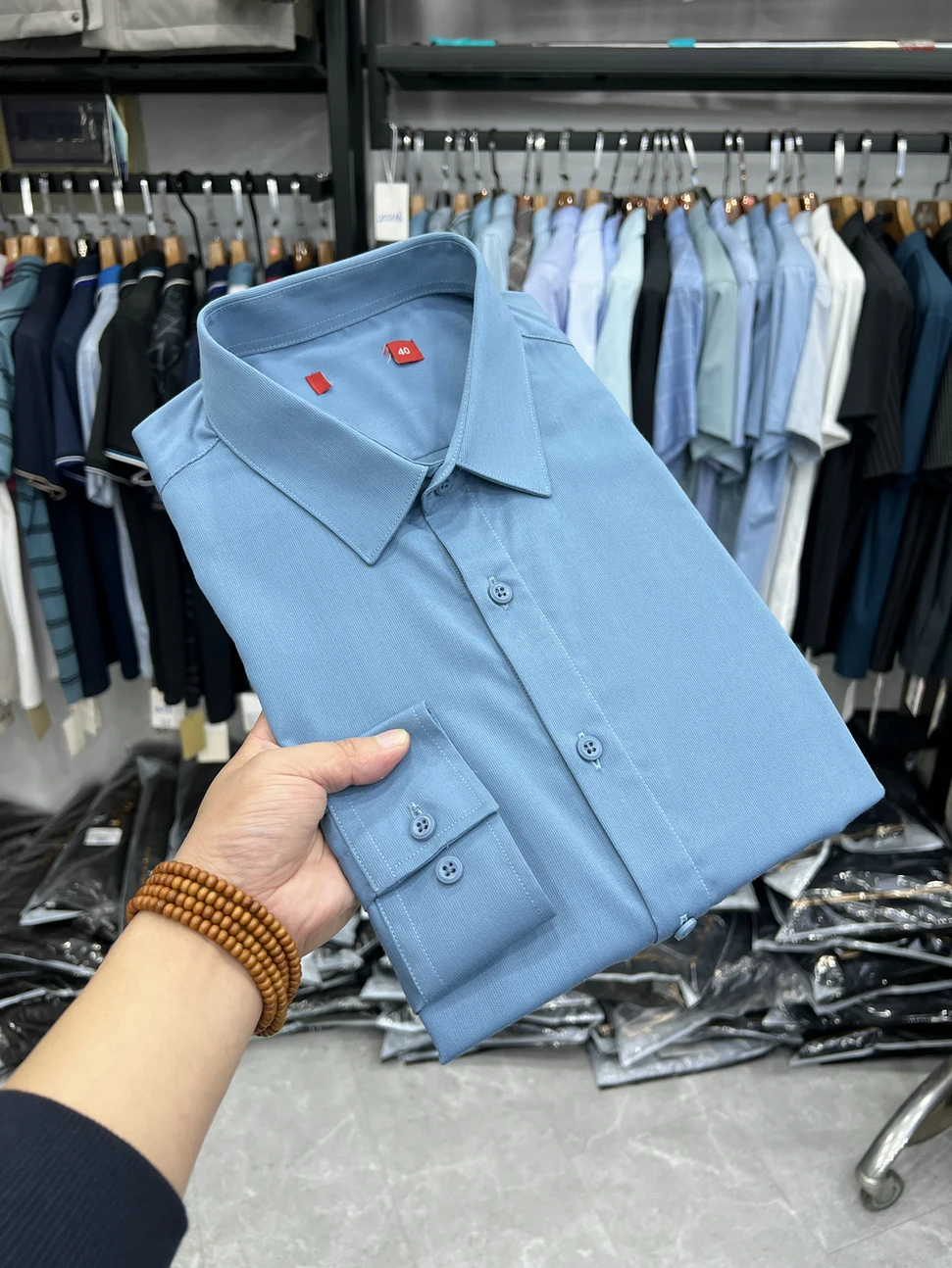 Dujia Casual Long Sve irt Men's Thin Soft Skin-friendly Smooth Base irt Dad's Faion Spring Clothing Busin Sle
Dujia Casual Long Sve irt Men's Thin Soft Skin-friendly Smooth Base irt Dad's Faion Spring Clothing Busin Sle