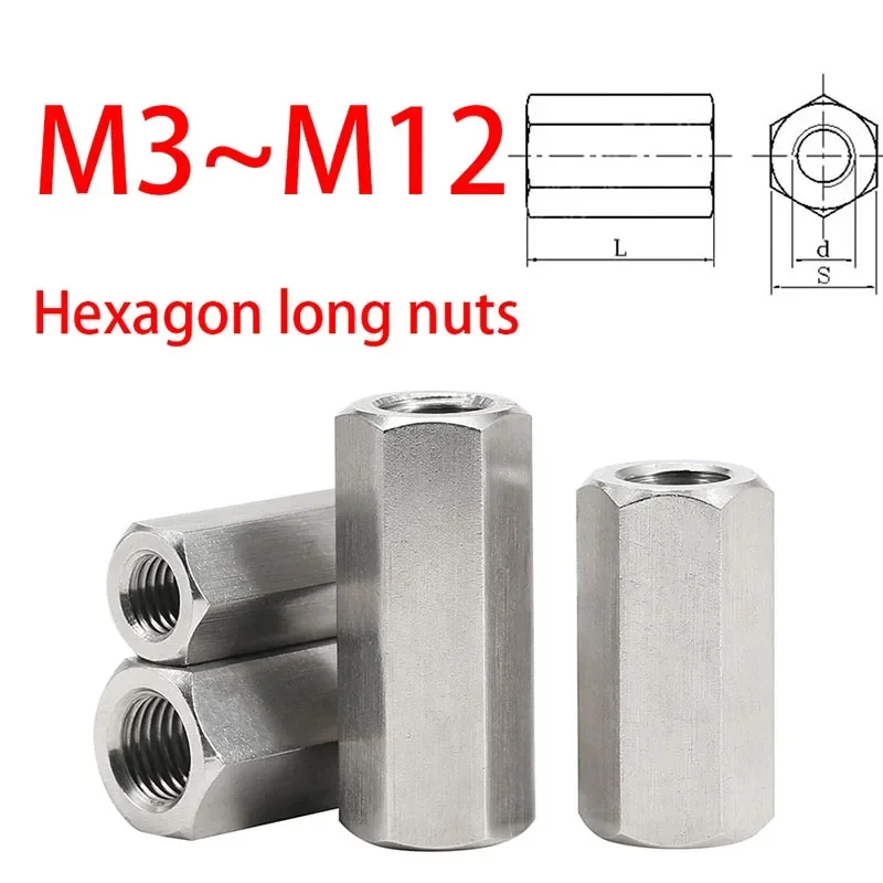 1/3/5Pcs M3 M4 M5 M6 M8 M10 M12 304 Stainless Steel Hex Standoff Spacer Long Rod Coupling Hex Nut Bolt
1/3/5Pcs M3 M4 M5 M6 M8 M10 M12 304 Stainless Steel Hex Standoff Spacer Long Rod Coupling Hex Nut Bolt