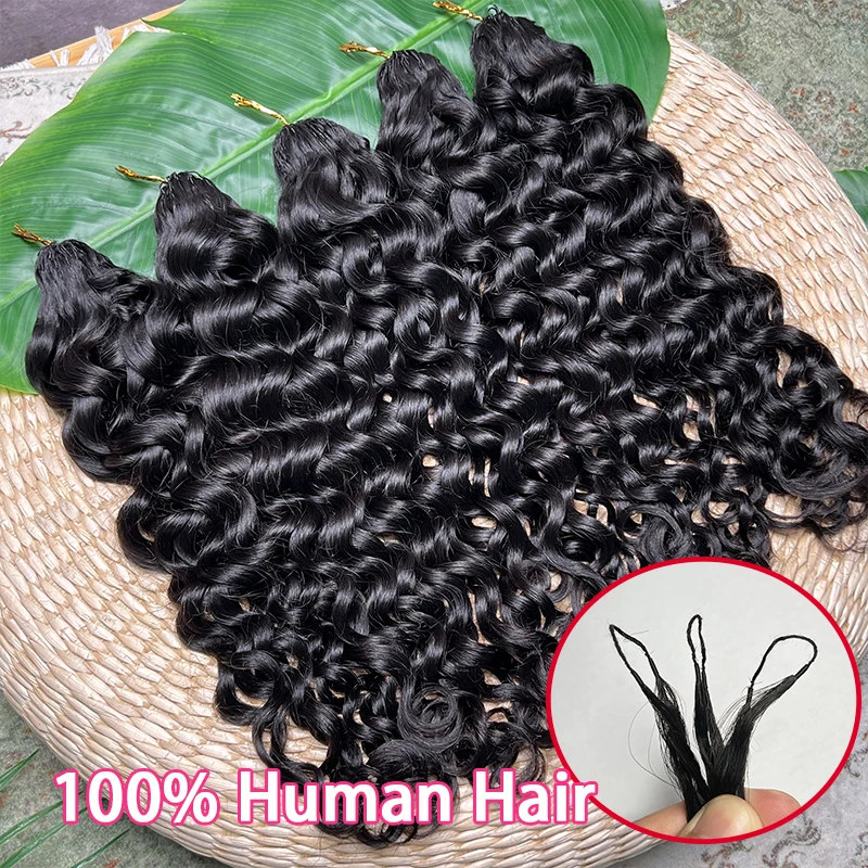 Water Wave Knotless Pre-Separated Crochet Hair Extensions Feather Crochet Human Hair Bundles Twist Braiding Hair Raw Virgin Hair
Water Wave Knotless Pre-Separated Crochet Hair Extensions Feather Crochet Human Hair Bundles Twist Braiding Hair Raw Virgin Hair