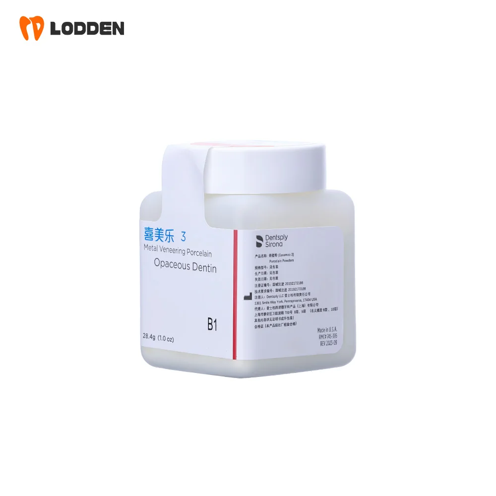 Ceramco3 Opaceous Dentin Powder 28.4g Dental Materials Sirona Lab Metal Veneering Porcelain PFM Powder
Ceramco3 Opaceous Dentin Powder 28.4g Dental Materials Sirona Lab Metal Veneering Porcelain PFM Powder