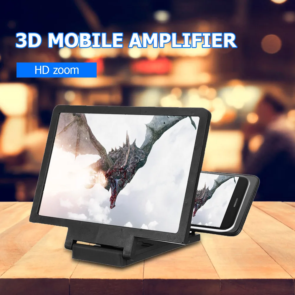 3D Mobile Phone Screen Magnifier Amplifying Stand Movie Portable Foldable Desktop Bracket Glass Smartphone Holder
3D Mobile Phone Screen Magnifier Amplifying Stand Movie Portable Foldable Desktop Bracket Glass Smartphone Holder