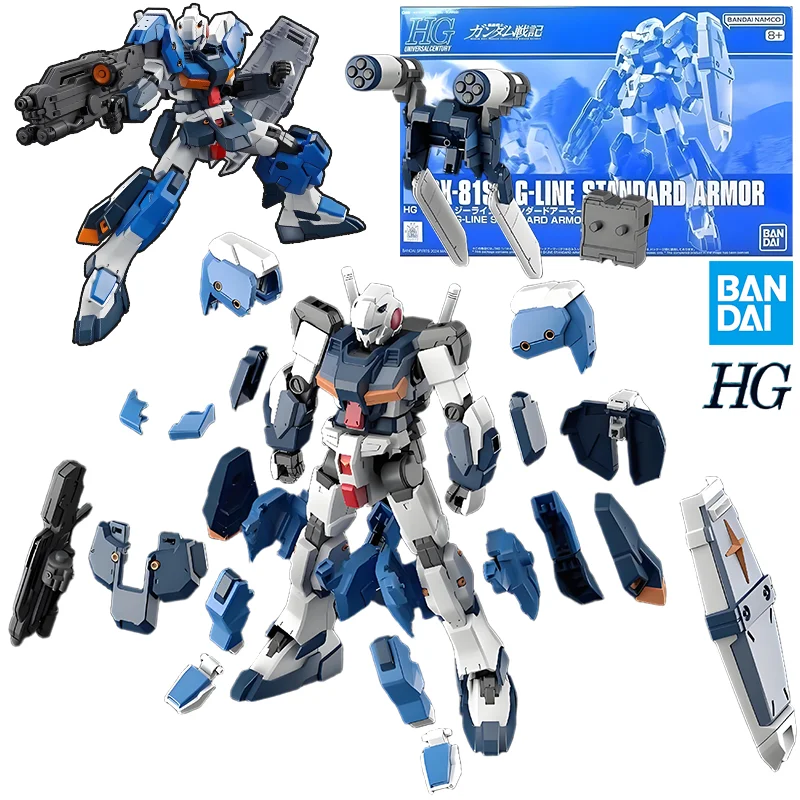Bandai Origina HGUC1/144RX-81ST G-LINE STANDARD ARMOR Anime Figures Assembled Model Movable Joints High Quality Collectible Toys
Bandai Origina HGUC1/144RX-81ST G-LINE STANDARD ARMOR Anime Figures Assembled Model Movable Joints High Quality Collectible Toys