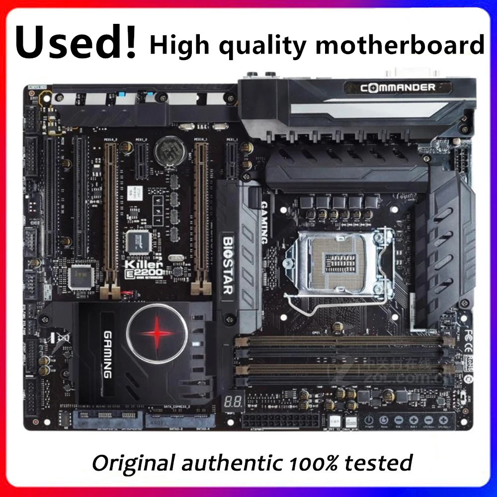 Для BIOSTAR GAMING Z170W настольная материнская плата для Intel Z170 DDR4 LGA 1151, оригинальная материнская плата для настольного компьютера
Для BIOSTAR GAMING Z170W настольная материнская плата для Intel Z170 DDR4 LGA 1151, оригинальная материнская плата для настольного компьютера