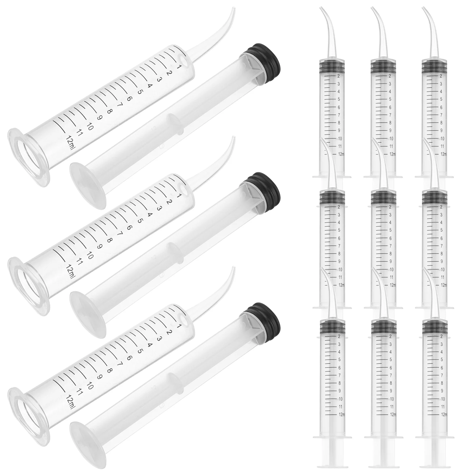 12 Pcs Feeding Syringe Injector Reusable Tube Pet Portable Food for Small Plastic Liquid
12 Pcs Feeding Syringe Injector Reusable Tube Pet Portable Food for Small Plastic Liquid