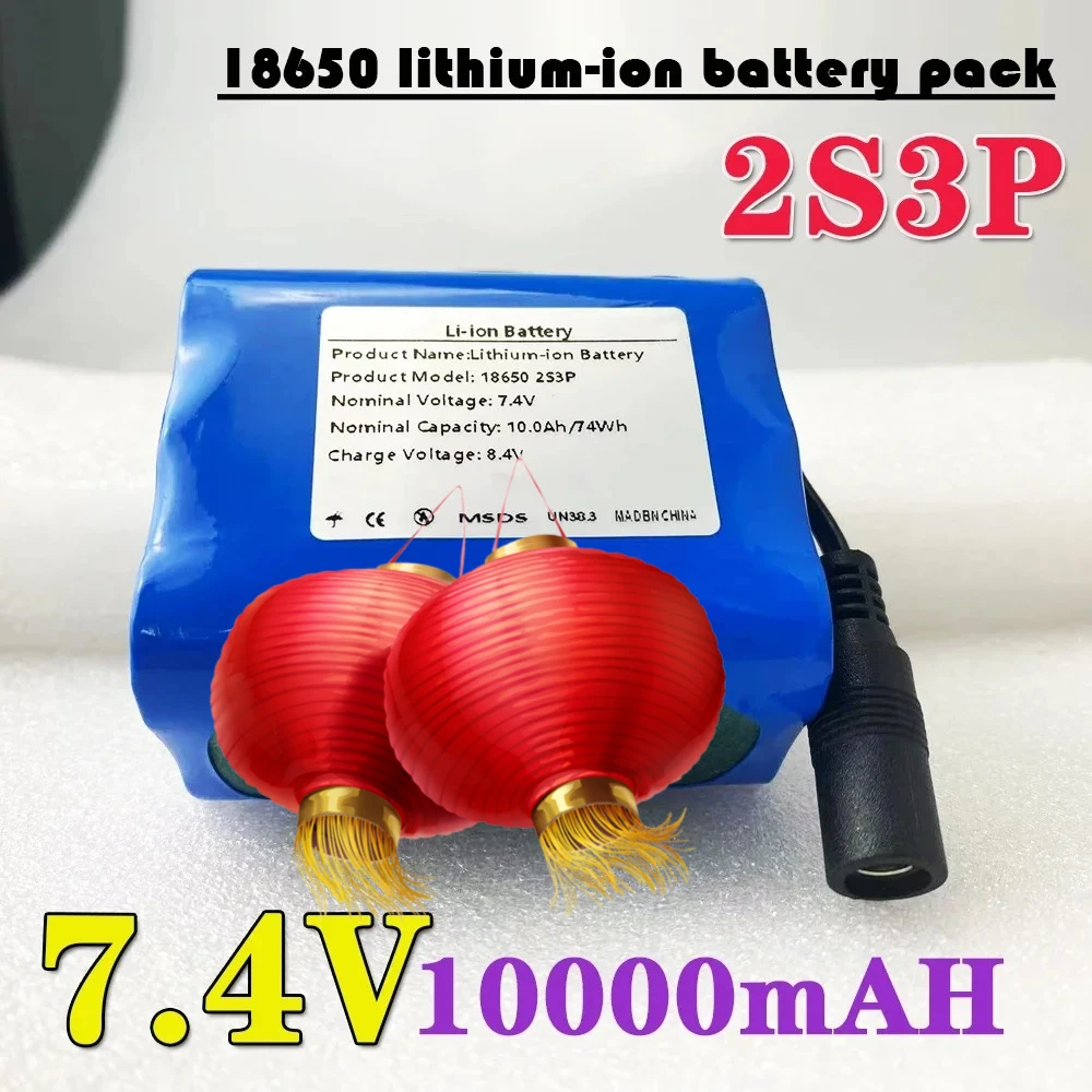 ✨ Литиевая батарея 7,4 В, 10 Ач, 2s3p 18650, встроенная BMS для велосипедных фонарей, рыболовных фонарей 7,4 В и лодок с дистанционным управлением
✨ Литиевая батарея 7,4 В, 10 Ач, 2s3p 18650, встроенная BMS для велосипедных фонарей, рыболовных фонарей 7,4 В и лодок с дистанционным управлением