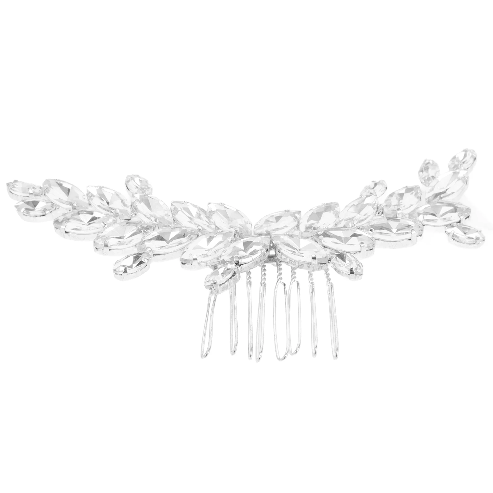 Silver Hair Comb Bridal Accessories Crystal Rhinestone Decorative Wedding Hairstyle Piece Combs For Bride Side Vine Clip Hair
Silver Hair Comb Bridal Accessories Crystal Rhinestone Decorative Wedding Hairstyle Piece Combs For Bride Side Vine Clip Hair