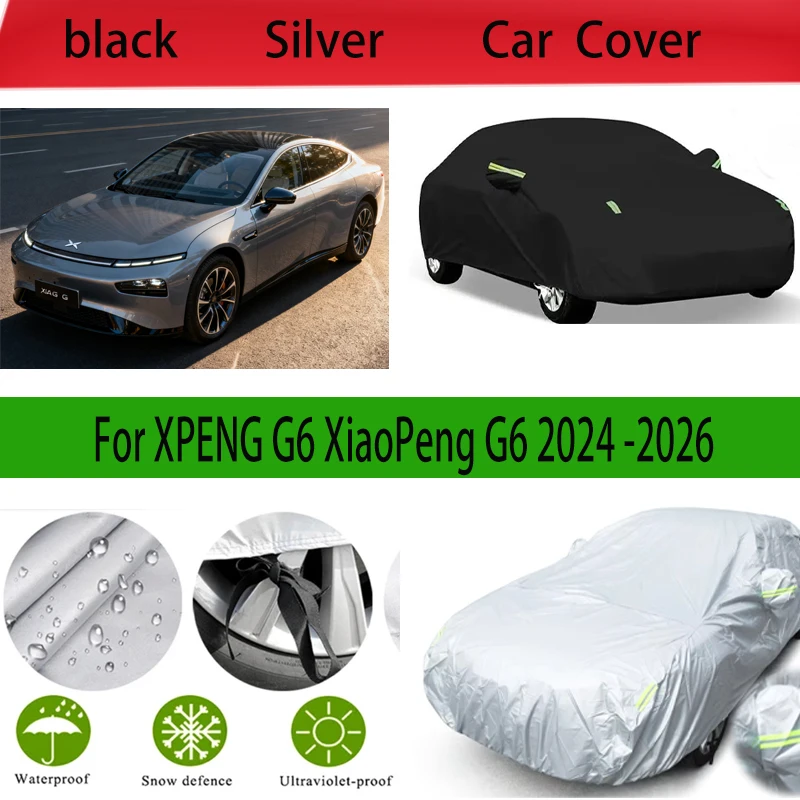 For XPENG G6 XiaoPeng G6 2024 2025 2026 Full Car Cover Outdoor Sun Anti UV Rain Snow Dust Protection Oxford Cloth Accessories
For XPENG G6 XiaoPeng G6 2024 2025 2026 Full Car Cover Outdoor Sun Anti UV Rain Snow Dust Protection Oxford Cloth Accessories