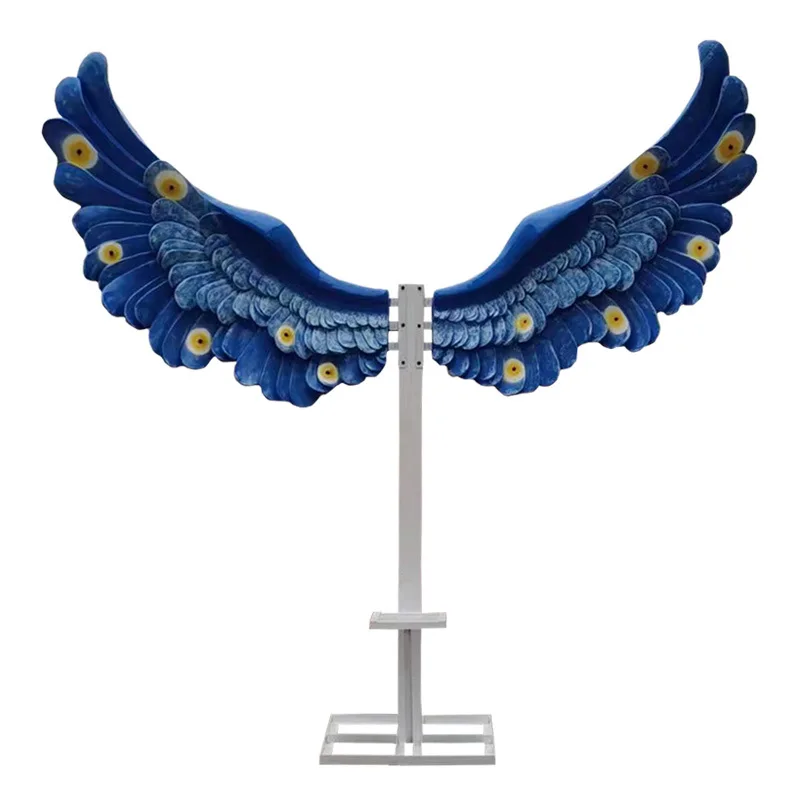 FRP outdoor wing sculpture large scenic flower sea lawn ornament Internet celebrity clock in photo interactive decoration
FRP outdoor wing sculpture large scenic flower sea lawn ornament Internet celebrity clock in photo interactive decoration