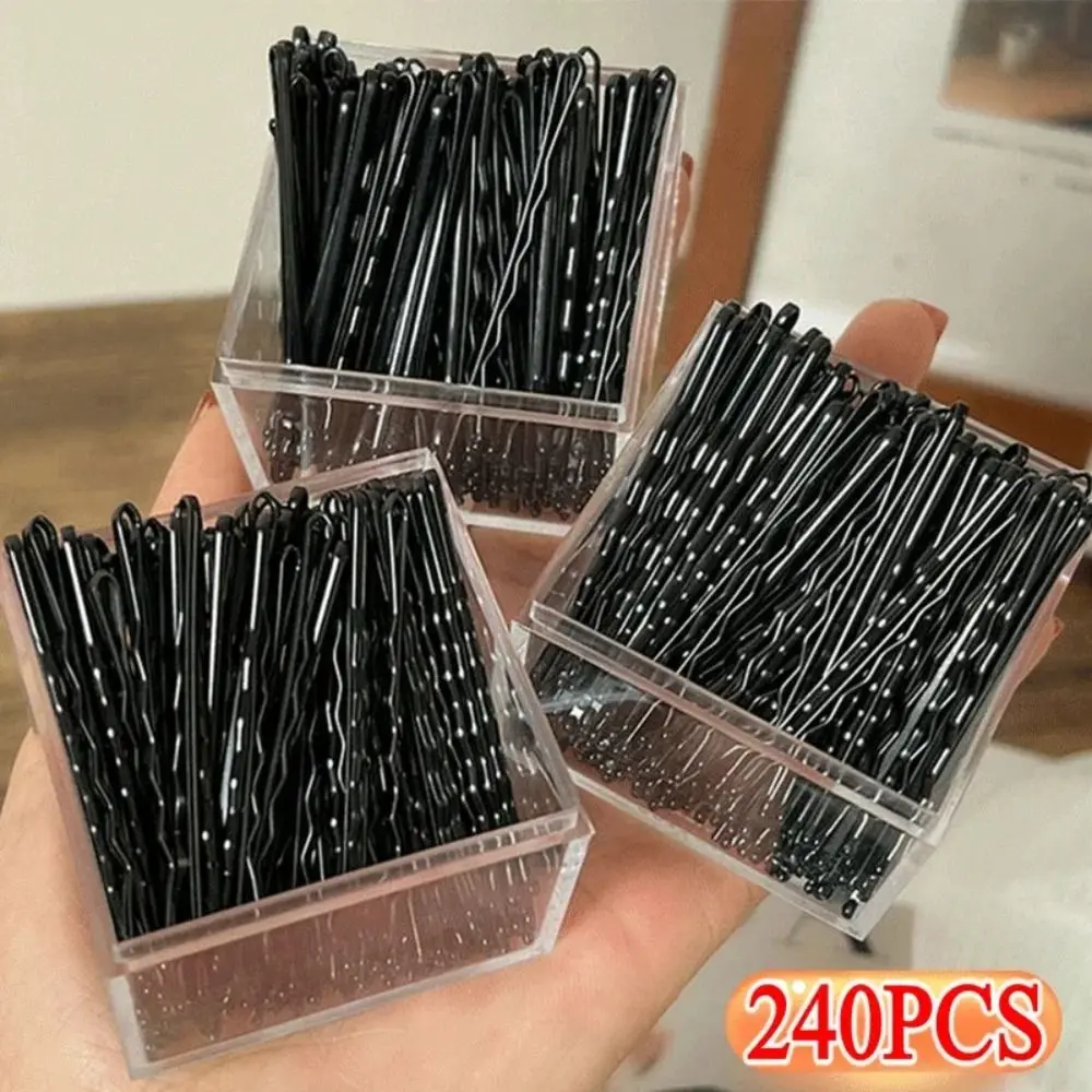 60/240pcs New Invisible Black Hairpins Wave U-shaped Women Hair Clip Disposable Hairgrip
60/240pcs New Invisible Black Hairpins Wave U-shaped Women Hair Clip Disposable Hairgrip