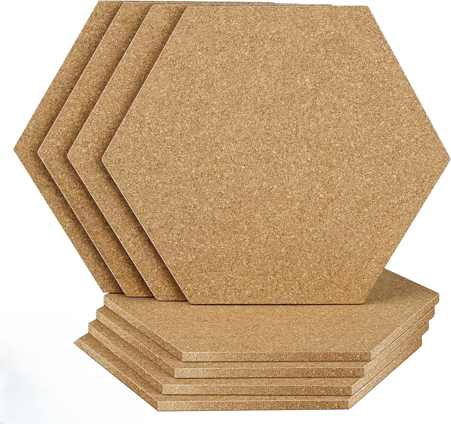 Cork Board Hexagon Bulletin Boards Cork Tiles 8.2"x7" - 1/4" Self-Adhesive Corkboards Mini Wall for Wall Home School Office
Cork Board Hexagon Bulletin Boards Cork Tiles 8.2"x7" - 1/4" Self-Adhesive Corkboards Mini Wall for Wall Home School Office