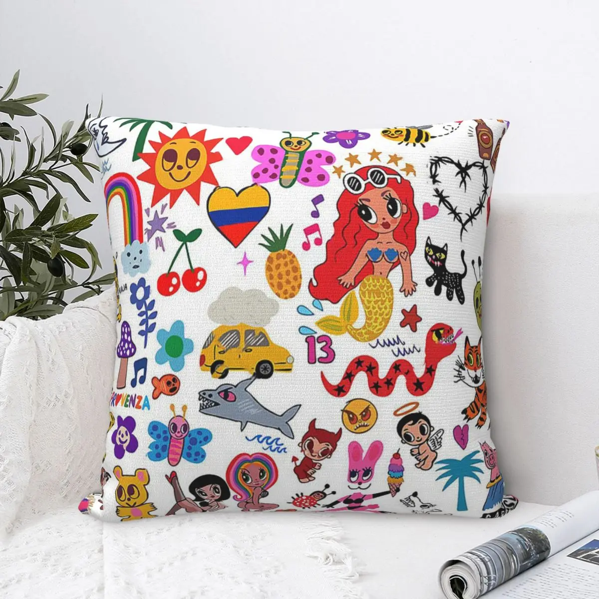 Karol G Manana Sera Bonito Square Pillowcase Polyester Pillow Cover Cushion Zip Decorative Comfort Throw Pillow For Home Car
Karol G Manana Sera Bonito Square Pillowcase Polyester Pillow Cover Cushion Zip Decorative Comfort Throw Pillow For Home Car
