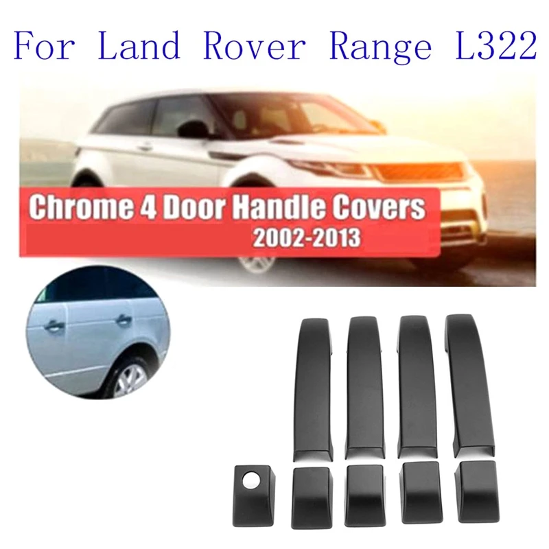 Car Door Handle Covers Exterior Door Handles Trim For Land Rover Range L322 2002-2012
Car Door Handle Covers Exterior Door Handles Trim For Land Rover Range L322 2002-2012