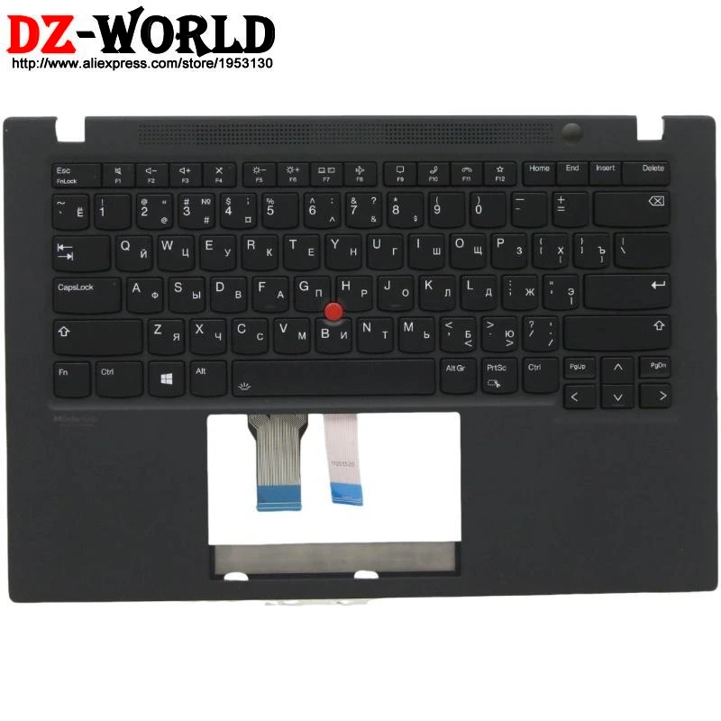 RU Russian Backlit Keyboard With Shell Palmrest Upper Case for Lenovo Thinkpad T14s Gen2 Laptop 5M11A37412 5M11A37409 5M11A37407
RU Russian Backlit Keyboard With Shell Palmrest Upper Case for Lenovo Thinkpad T14s Gen2 Laptop 5M11A37412 5M11A37409 5M11A37407