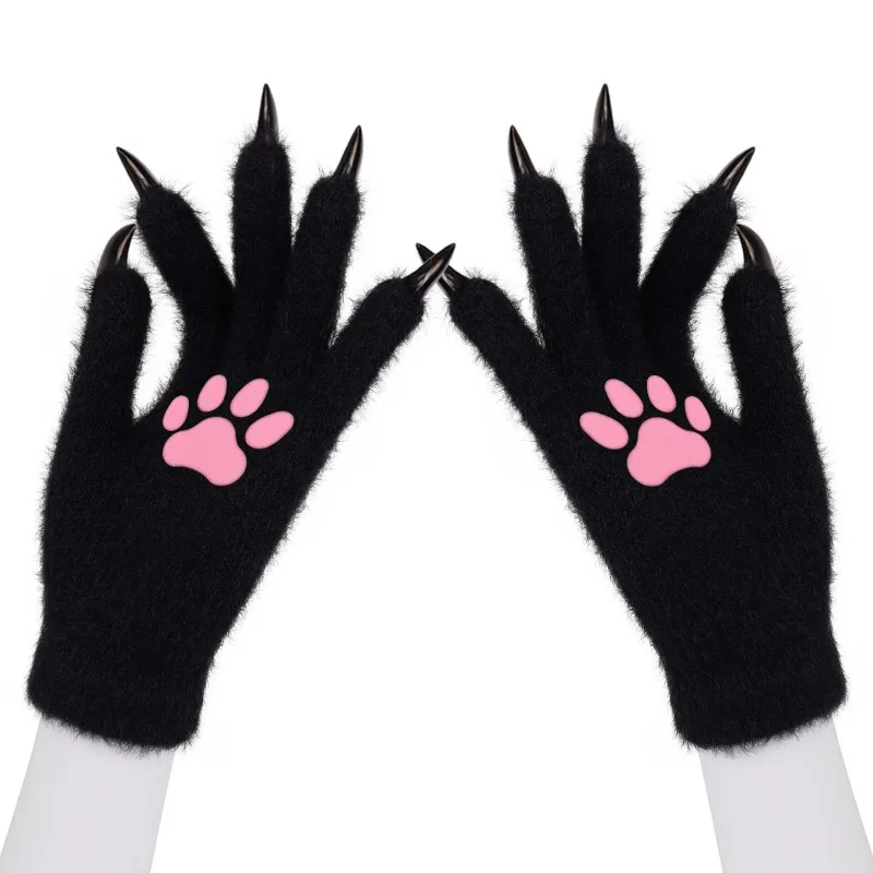 Epoxy Nails Comic Exhibition cos Ghost Claw Realistic Props Animal Claw Gloves Silicone Meat Pad Short Five Finger Gloves
Epoxy Nails Comic Exhibition cos Ghost Claw Realistic Props Animal Claw Gloves Silicone Meat Pad Short Five Finger Gloves